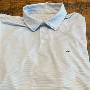 Vineyard Vines Blue Polo Shirt Classic Style